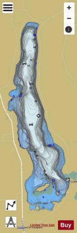 Lake Lucerne depth contour Map - i-Boating App
