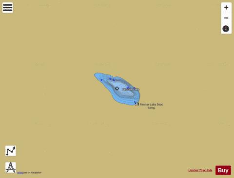 Fenner Lake depth contour Map - i-Boating App