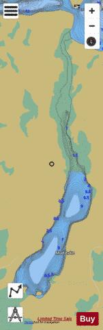 Mud Lake I depth contour Map - i-Boating App
