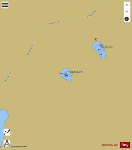 Bullwinkle depth contour Map - i-Boating App