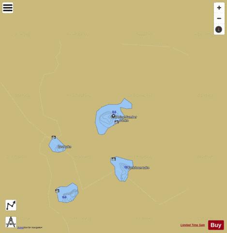 CoalMine5 depth contour Map - i-Boating App