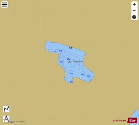 Donna depth contour Map - i-Boating App