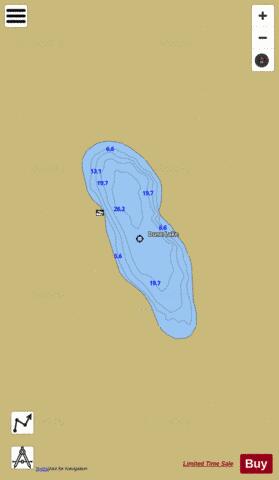 Dune depth contour Map - i-Boating App