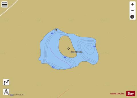 FourMile depth contour Map - i-Boating App