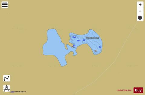 Horseshoe depth contour Map - i-Boating App