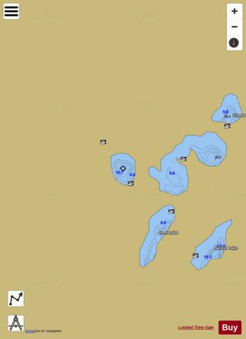 Josh depth contour Map - i-Boating App