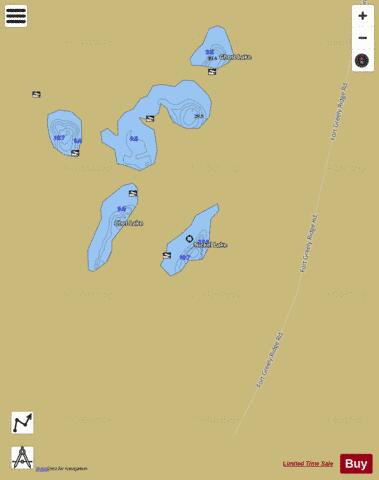 Nickel depth contour Map - i-Boating App