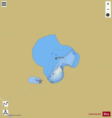 Quartz depth contour Map - i-Boating App