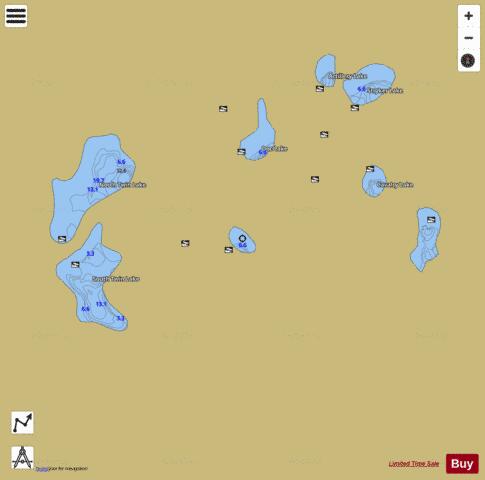 Rockhound depth contour Map - i-Boating App