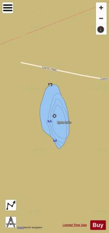 Ryan depth contour Map - i-Boating App