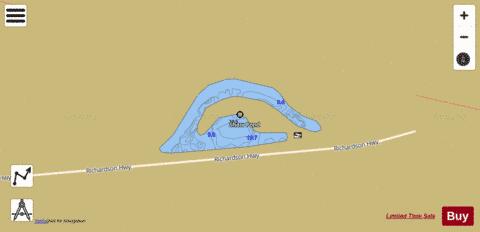 Shaw depth contour Map - i-Boating App