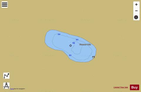 Summer depth contour Map - i-Boating App