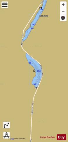 TowMile depth contour Map - i-Boating App
