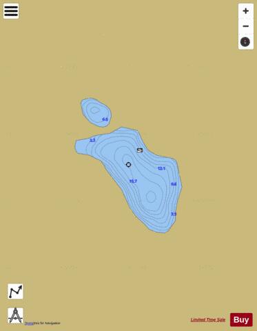 Tschute depth contour Map - i-Boating App