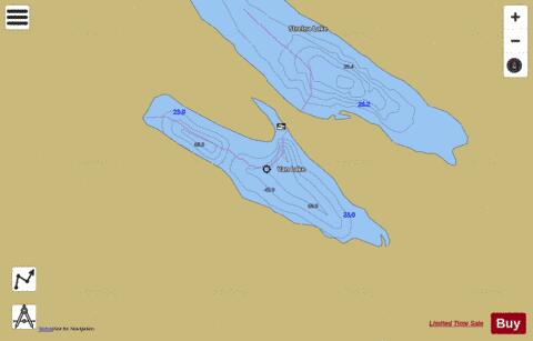 Van depth contour Map - i-Boating App