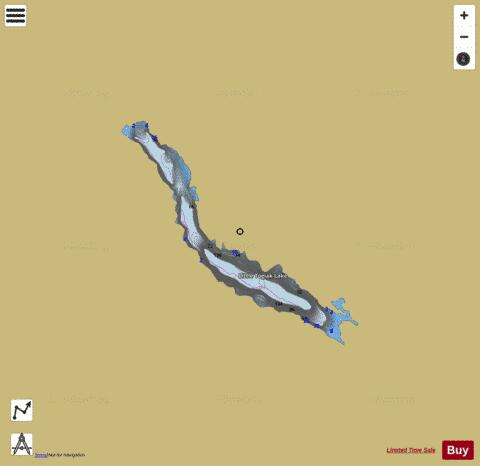 Little Togiak depth contour Map - i-Boating App