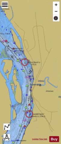 US_CC_AR_arkansas_e_sq_11_498_811 depth contour Map - i-Boating App