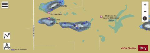 Rivir Lake depth contour Map - i-Boating App