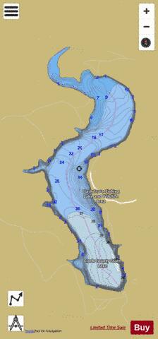 Clark Co. SFL, Clark depth contour Map - i-Boating App