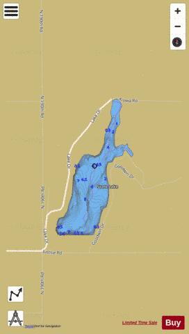 Ottawa Co. SFL, Ottawa depth contour Map - i-Boating App