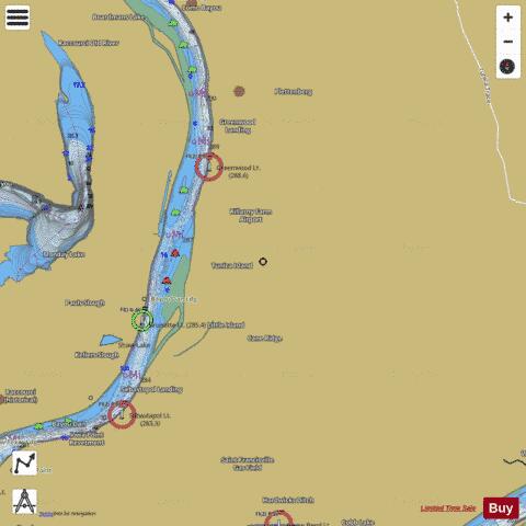 Lower Mississippi River section 11_503_839 depth contour Map - i-Boating App
