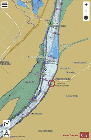 Lower Mississippi River section 11_505_832 depth contour Map - i-Boating App