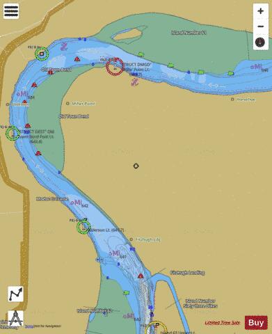 Lower Mississippi River section 11_507_815 depth contour Map - i-Boating App