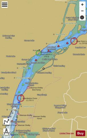Lower Mississippi River section 11_511_808 depth contour Map - i-Boating App
