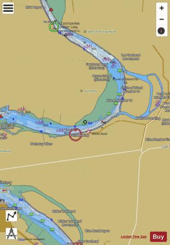Lower Mississippi River section 11_514_802 depth contour Map - i-Boating App
