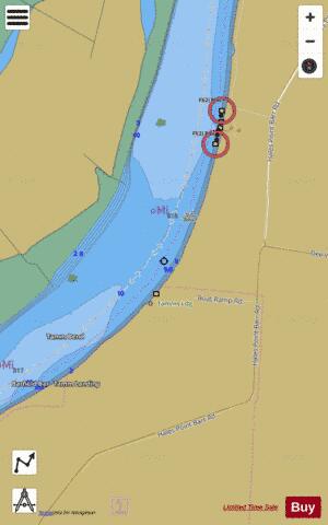 Lower Mississippi River section 11_514_805 depth contour Map - i-Boating App