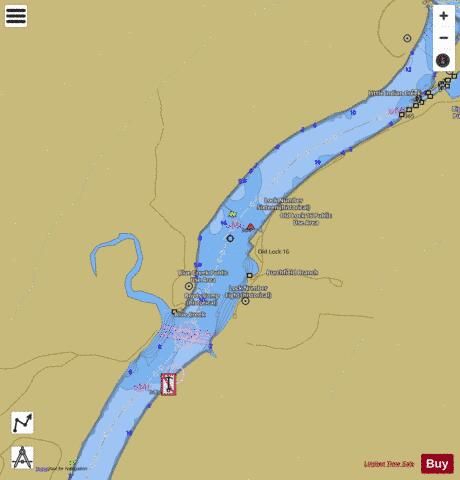US_CC_MS_tombig_e_sq_11_526_821 depth contour Map - i-Boating App
