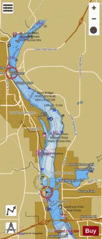 Upper Mississippi River section 11_496_736 depth contour Map - i-Boating App