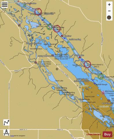 Upper Mississippi River section 11_496_739 depth contour Map - i-Boating App