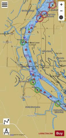 Upper Mississippi River section 11_503_776 depth contour Map - i-Boating App