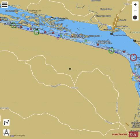Upper Mississippi River section 11_507_755 depth contour Map - i-Boating App