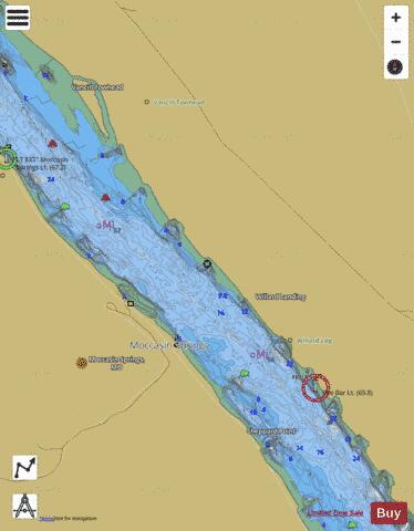 Upper Mississippi River section 11_515_793 depth contour Map - i-Boating App
