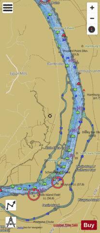 Upper Mississippi River section 11_515_794 depth contour Map - i-Boating App