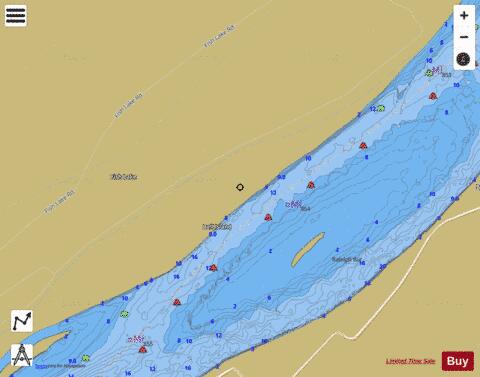 Ohio River section 11_522_791 depth contour Map - i-Boating App