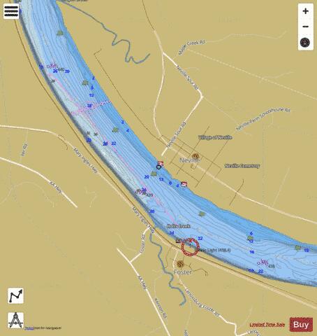 Ohio River section 11_544_784 depth contour Map - i-Boating App