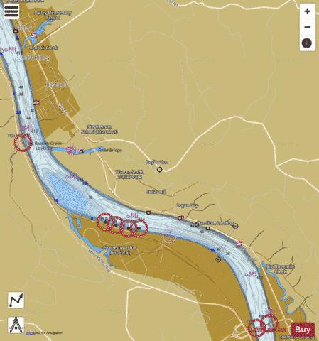 Ohio River section 11_547_784 depth contour Map - i-Boating App