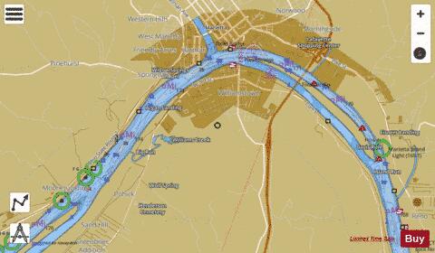 Ohio River section 11_560_779 depth contour Map - i-Boating App