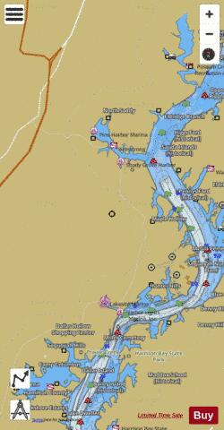 Tennessee River section 11_539_809 depth contour Map - i-Boating App