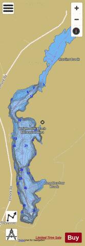 Wrightsville depth contour Map - i-Boating App