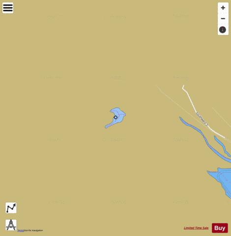 Davis Newsom Lake depth contour Map - i-Boating App