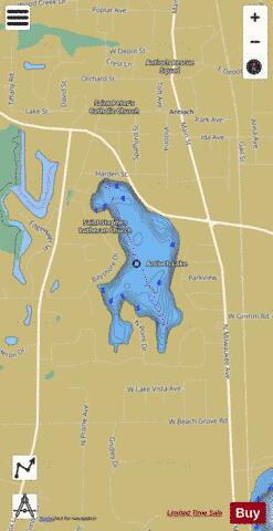 Antioch depth contour Map - i-Boating App