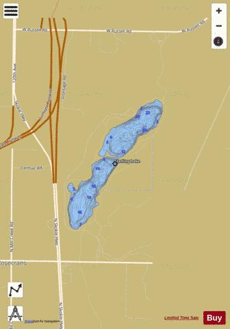 Sterling depth contour Map - i-Boating App