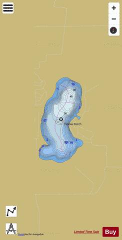 Ridinger Lake depth contour Map - i-Boating App