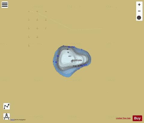 Puyuk Lake depth contour Map - i-Boating App