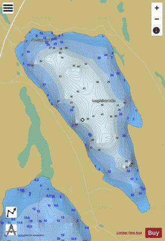 Longfellow Lake depth contour Map - i-Boating App