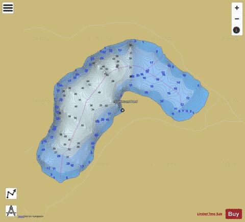 Sturtevant Pond depth contour Map - i-Boating App